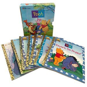 Little Golden Books Disney Winnie The Pooh Kids Children Bedtime Story 1998 READ